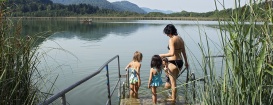 Baden am idyllischen Kleinsee