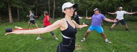 Flexi-Bar-Training am Kleinsee